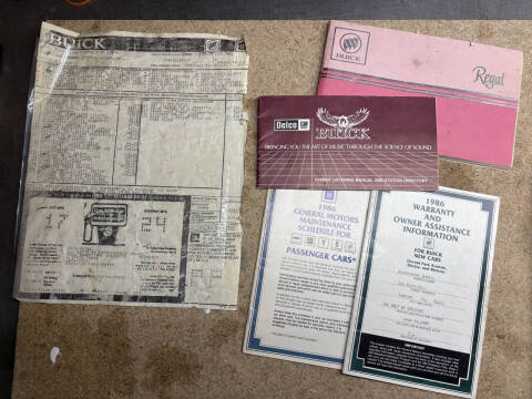 1986 Buick Regal T Type Turbo