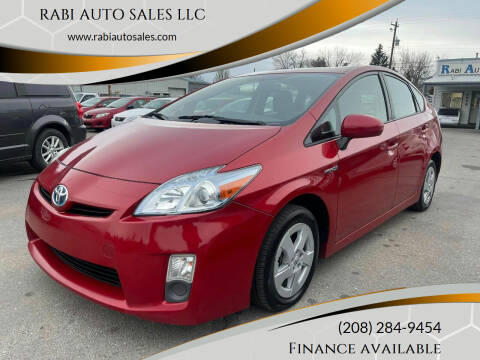 2010 Toyota Prius for sale at RABI AUTO SALES LLC in Garden City ID