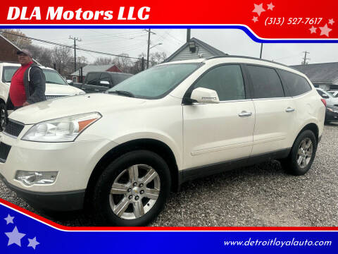 2012 Chevrolet Traverse for sale at DLA Motors LLC in Detroit MI