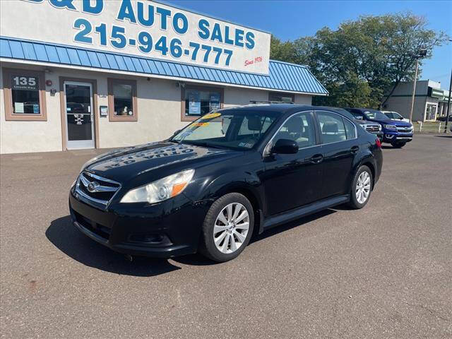 2012 Subaru Legacy for sale at B & D Auto Sales Inc. in Fairless Hills PA