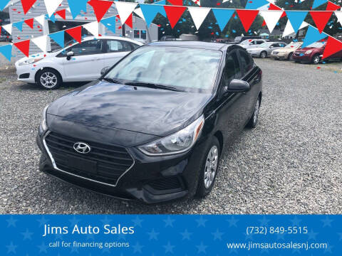 2019 Hyundai Accent for sale at Jims Auto Sales in Lakehurst NJ