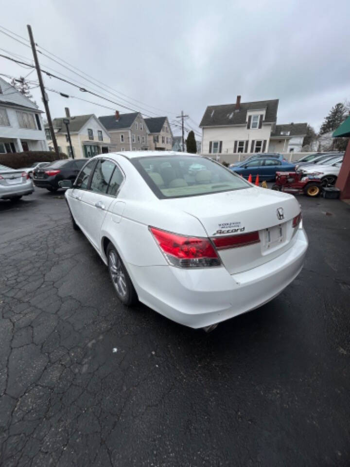 2012 Honda Accord for sale at STATION 7 MOTORS in New Bedford, MA