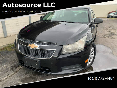 2011 Chevrolet Cruze for sale at Autosource LLC in Columbus OH