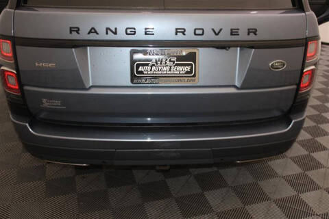 2018 Land Rover Range Rover HSE