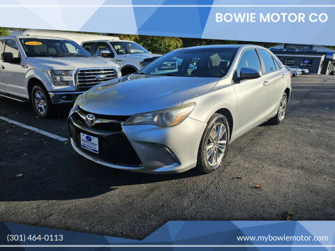 2015 Toyota Camry for sale at Bowie Motor Co in Bowie MD