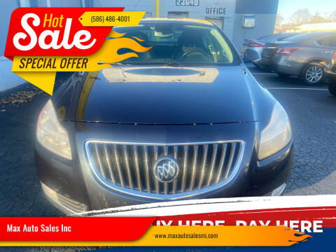 2013 Buick Regal for sale at Max Auto Sales Inc in Warren MI