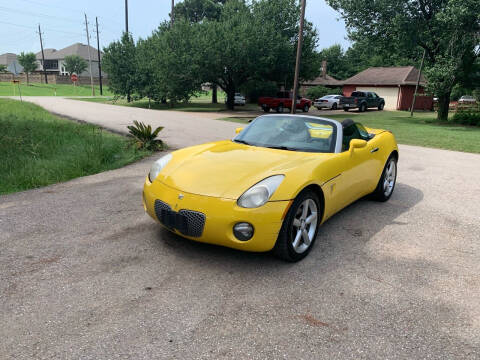 2009 Pontiac Solstice for sale at CARWIN in Katy TX