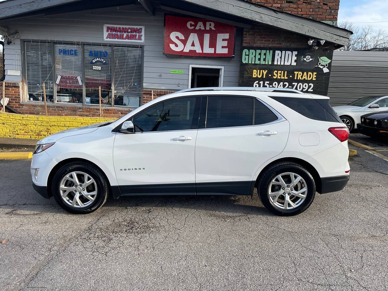 2019 Chevrolet Equinox for sale at Green Ride LLC in NASHVILLE, TN