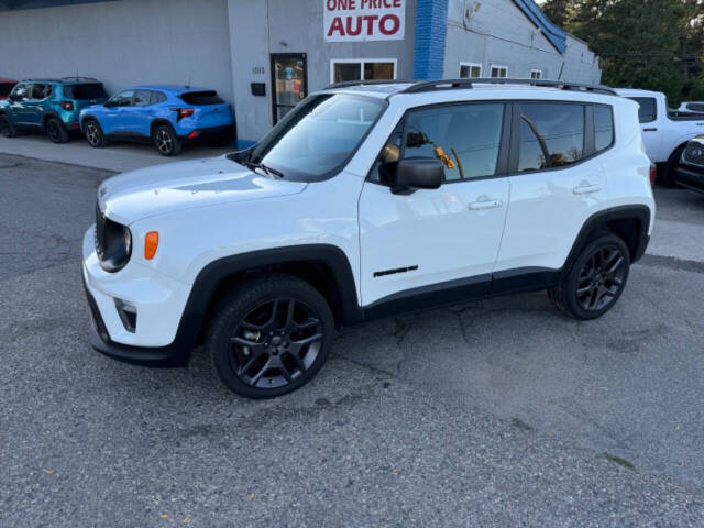 2021 Jeep Renegade for sale at ONE PRICE AUTO in Mount Clemens, MI