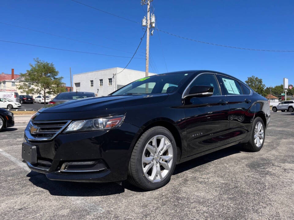 2018 Chevrolet Impala for sale at Miracles Pre-Owned in Findlay, OH