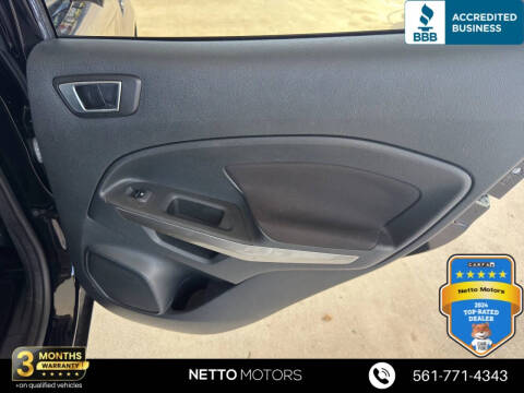 2018 Ford EcoSport SE