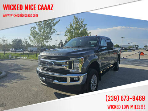 2019 Ford F-250 Super Duty for sale at WICKED NICE CAAAZ in Cape Coral FL
