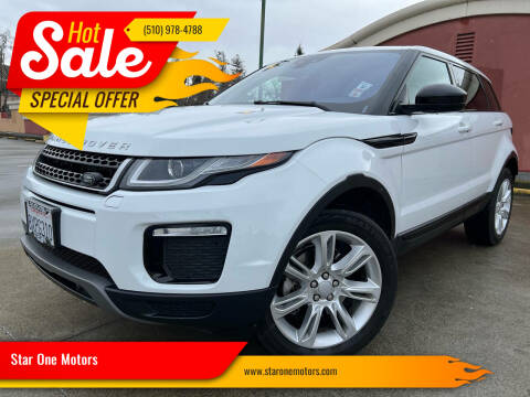 2018 Land Rover Range Rover Evoque for sale at Star One Motors in Hayward CA