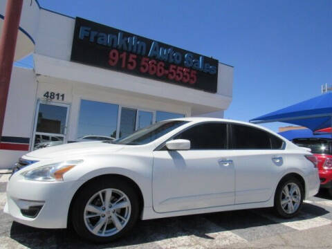 2014 Nissan Altima for sale at Franklin Auto Sales in El Paso TX