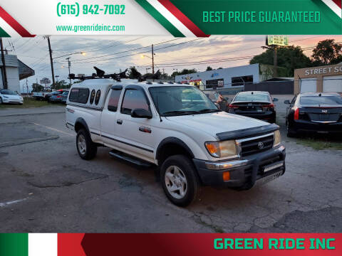 2000 Toyota Tacoma for sale at Green Ride Inc in Nashville TN