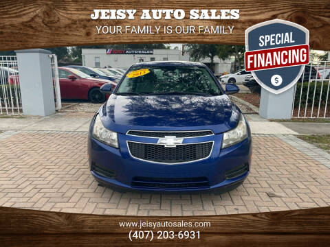 2013 Chevrolet Cruze for sale at JEISY AUTO SALES in Orlando FL