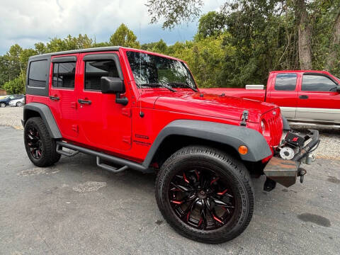 2016 Jeep Wrangler Unlimited Sport