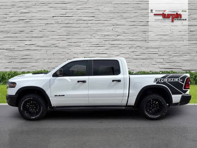 Used 2025 RAM Ram 1500 Pickup Rebel with VIN 1C6SRFLP6SN634839 for sale in Dubuque, IA
