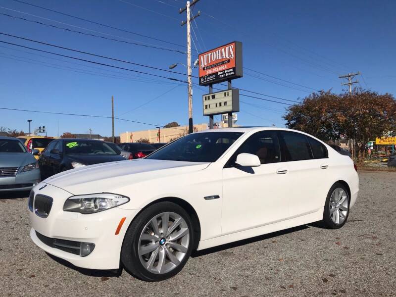 2011 BMW 5 Series for sale at Autohaus of Greensboro in Greensboro NC