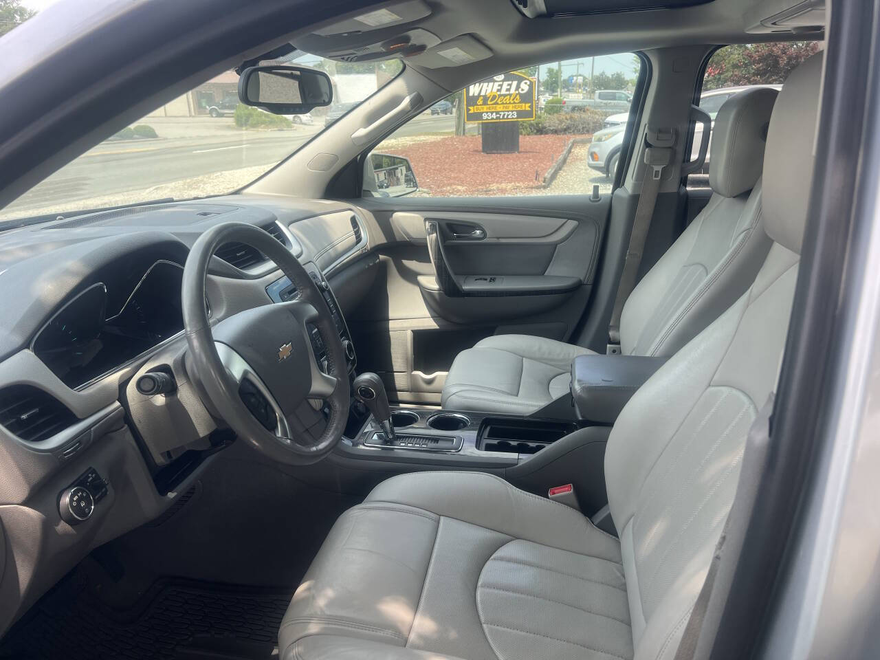 Silver 2013 Chevrolet Traverse LTZ LTZ 4dr SUV 2