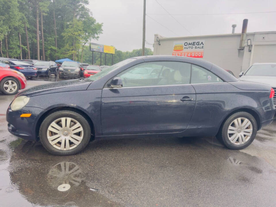 2008 Volkswagen Eos for sale at Omega Auto Sales in Chesapeake, VA