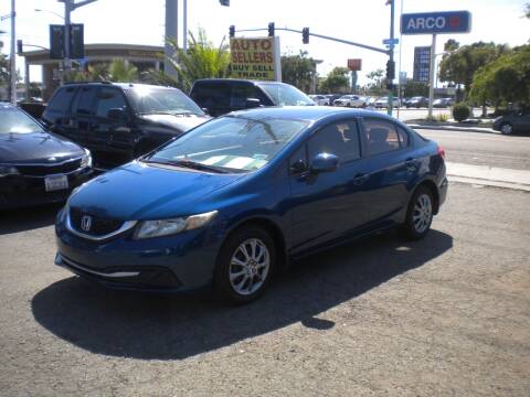 2013 Honda Civic for sale at AUTO SELLERS INC in San Diego CA
