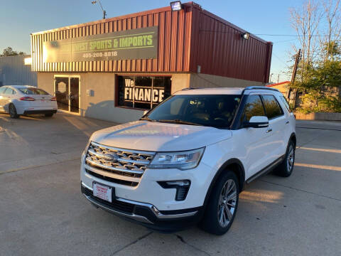 2018 Ford Explorer for sale at Southwest Sports & Imports in Oklahoma City OK