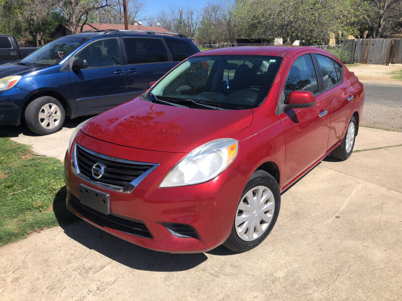 2013 Nissan Versa for sale at John 3:16 Motors in San Antonio TX