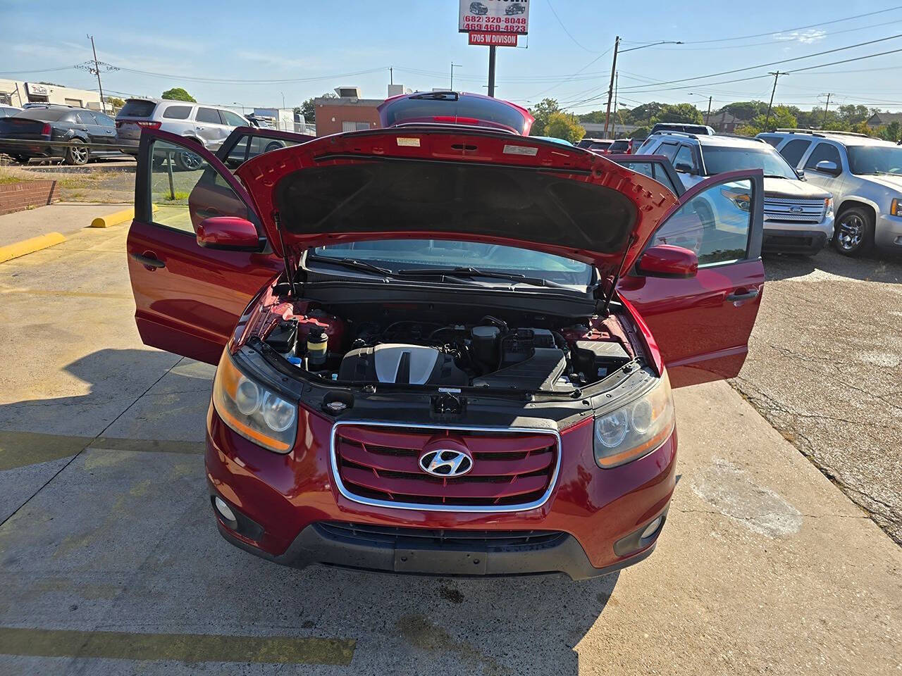 2011 Hyundai SANTA FE for sale at Mac Motors in Arlington, TX