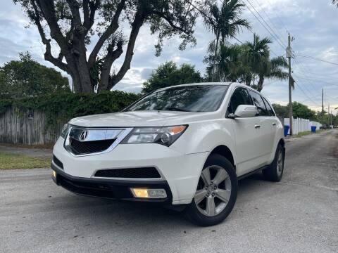 2012 Acura MDX for sale at Motor Trendz Miami in Hollywood FL