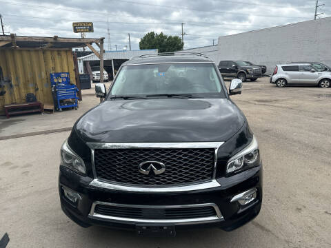 2015 Infiniti QX80 for sale at Quality Auto Sales LLC in Garland TX