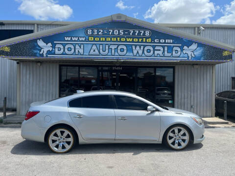 2015 Buick LaCrosse for sale at Don Auto World in Houston TX