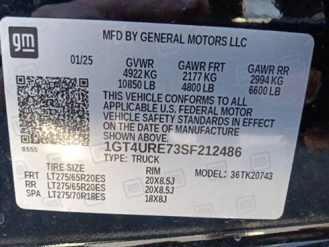 2025 GMC Sierra 2500HD