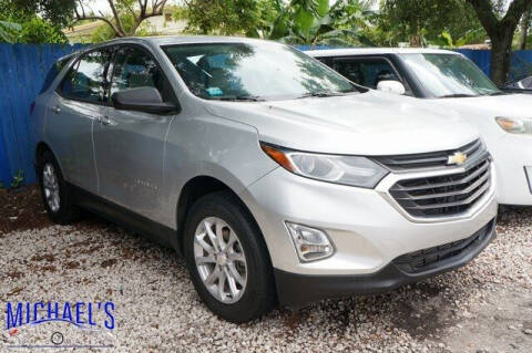 2018 Chevrolet Equinox for sale at Michael's Auto Sales Corp in Hollywood FL