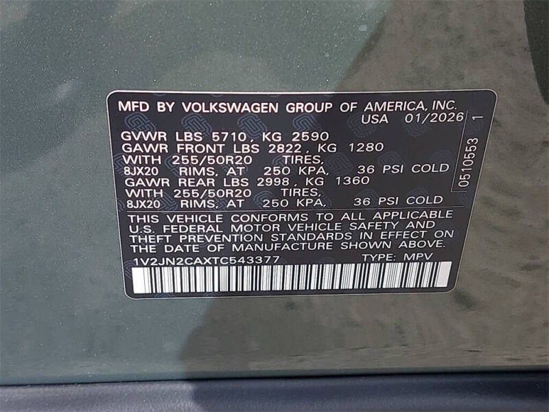2026 Volkswagen Atlas SE
