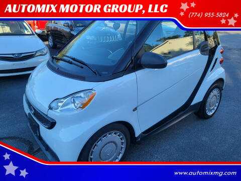 2013 Smart fortwo for sale at AUTOMIX MOTOR GROUP, LLC in Swansea MA