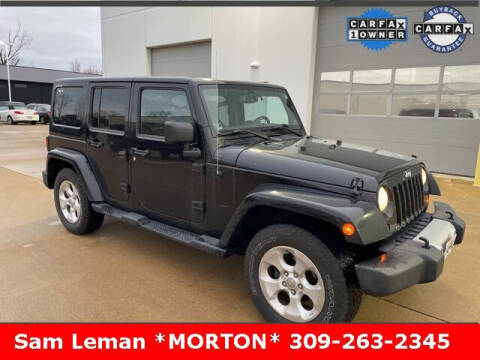 2013 Jeep Wrangler Unlimited for sale at Sam Leman CDJRF Morton in Morton IL