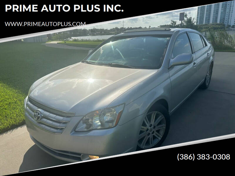 2006 Toyota Avalon for sale at PRIME AUTO PLUS INC. in Daytona Beach FL