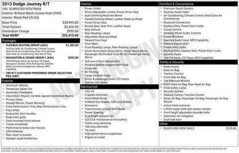 2013 Dodge Journey R/T