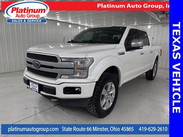 2019 Ford F-150 for sale at Platinum Auto Group Inc. in Minster OH