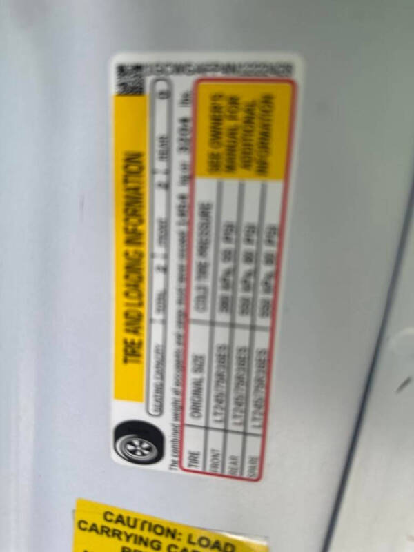 2022 Chevrolet Express 2500