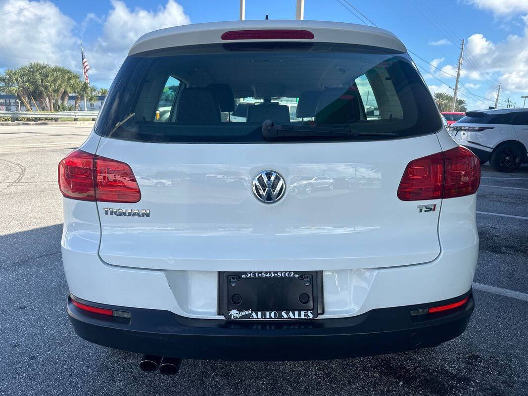 2017 Volkswagen Tiguan for sale at Tropical Auto Sales in North Palm Beach, FL