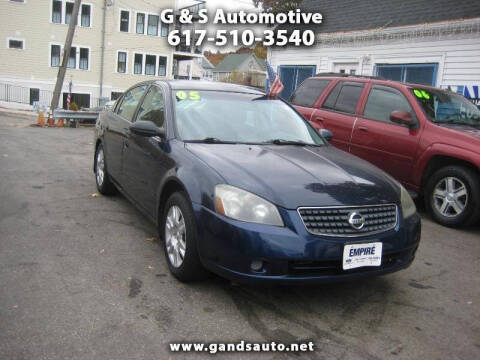 2005 Nissan Altima for sale at G & S Auto Service in Roslindale MA