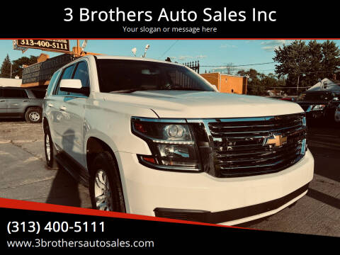 2015 Chevrolet Tahoe for sale at 3 Brothers Auto Sales Inc in Detroit MI