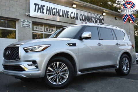 2020 Infiniti QX80 for sale at The Highline Car Connection in Waterbury CT