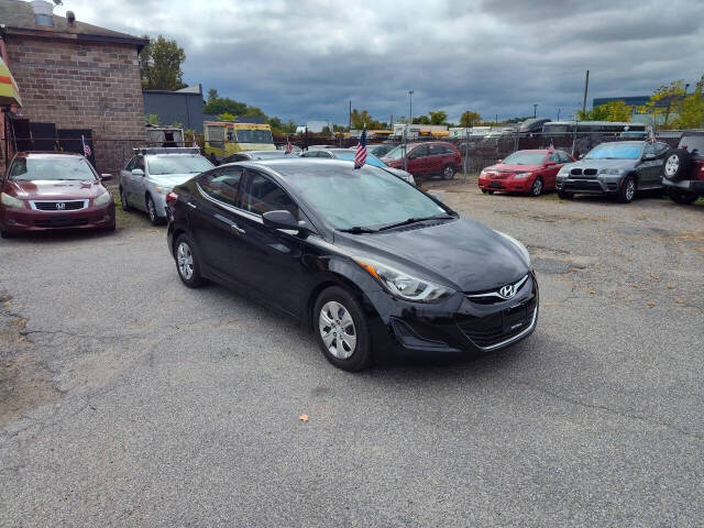 2016 Hyundai ELANTRA for sale at Cottage Street Used Car Sales in Springfield, MA