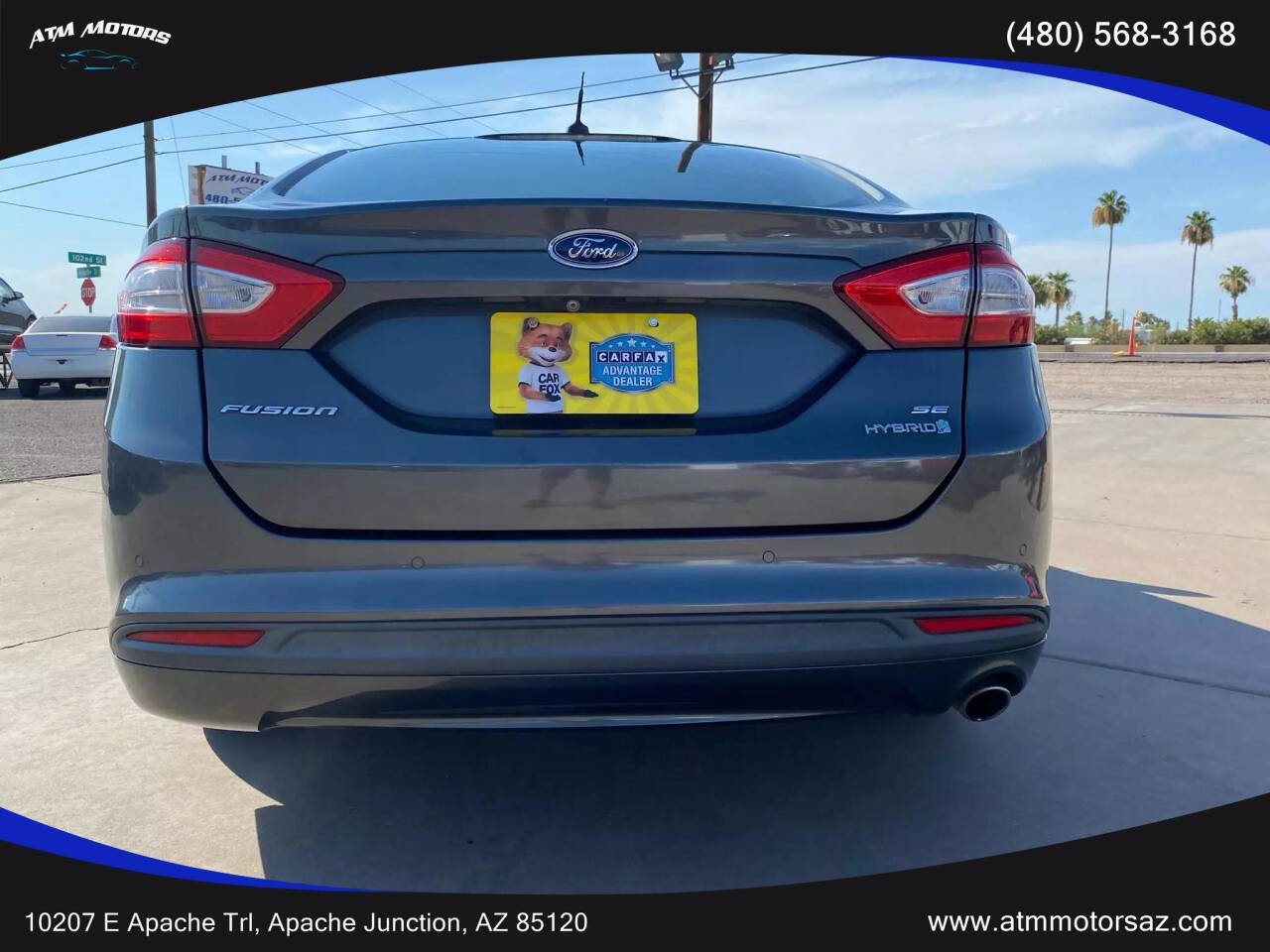 2015 Ford Fusion Hybrid for sale at ATM MOTORS in Apache Junction, AZ