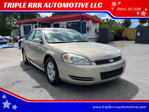 2009 Chevrolet Impala for sale at TRIPLE RRR AUTOMOTIVE LLC in Jacksonville FL