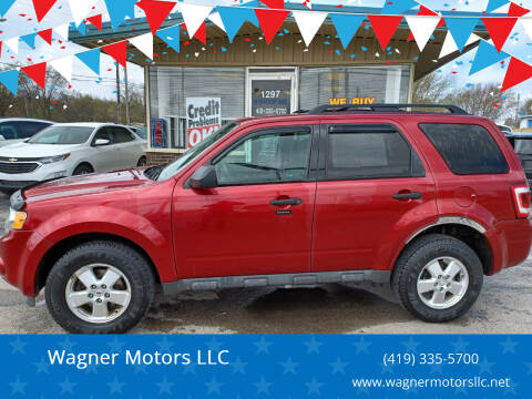 2012 Ford Escape for sale at Wagner Motors LLC in Wauseon OH