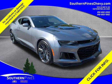 2019 Chevrolet Camaro for sale at PHIL SMITH AUTOMOTIVE GROUP - SOUTHERN PINES GM in Southern Pines NC